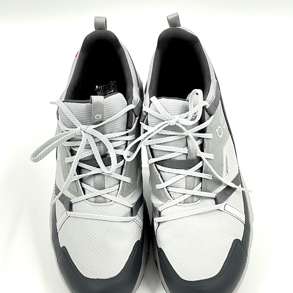 On Running Mens Size 10.5 Sneaker Grey Waterproof NEW Cloudhorizon $170 - Picture 6 of 12
